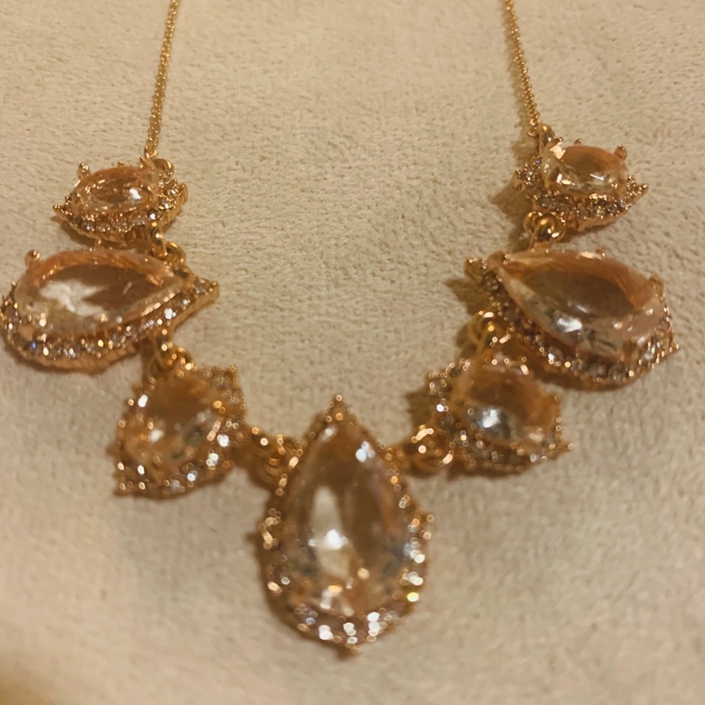Rose Gold Morganite Women’s Necklace